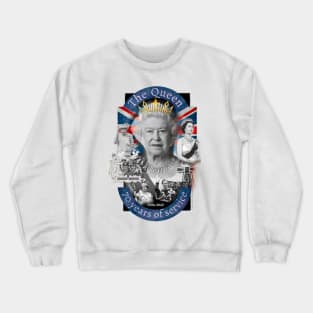 Queen Elizabeth ii Crewneck Sweatshirt